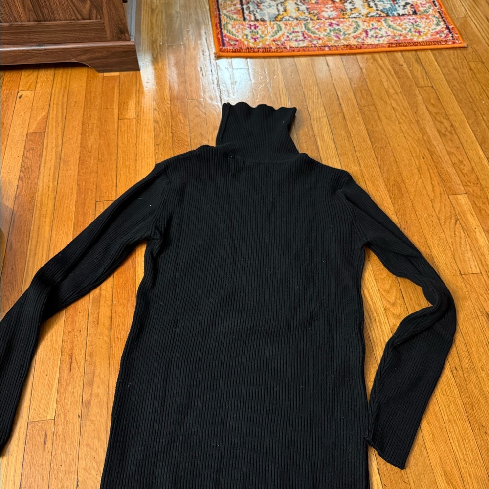Black Turtleneck Sweater